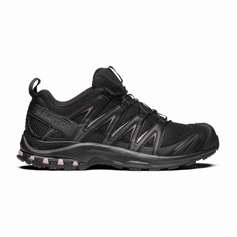 Salomon Singapore Mens Trail Running Shoes - XA PRO 3D Black | 15436-YOTM